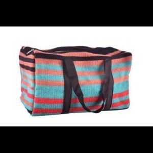 Serape Saddle blanket duffel bag